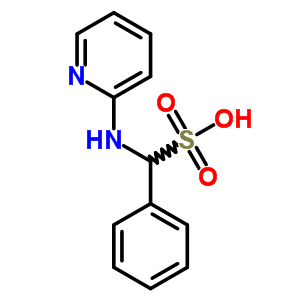 Phenyl-(pyridin-2-ylamino)methanesulfonic acid Structure,67913-95-5Structure