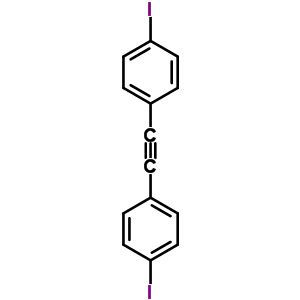 Bis(4-iodophenyl)acetylene Structure,67973-34-6Structure