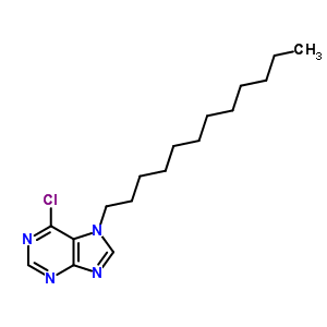 6-Chloro-7-dodecyl-purine Structure,68180-25-6Structure