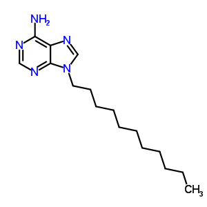 9H-purin-6-amine,9-undecyl- Structure,68180-27-8Structure