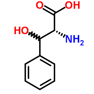 2-Amino-3-hydroxy-3-phenyl-propanoic acid Structure,68296-26-4Structure