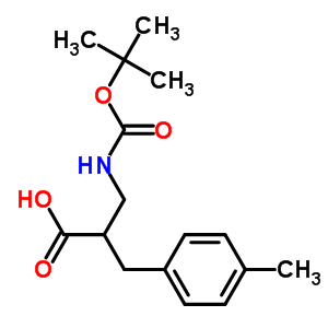 2-N-boc-2-aminomethyl-3-p-tolyl-propionic acid Structure,683218-94-2Structure