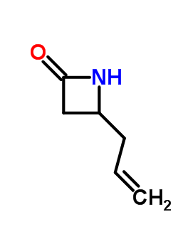 4-(2-Propen-1-yl)-2-azetidinone Structure,68485-52-9Structure