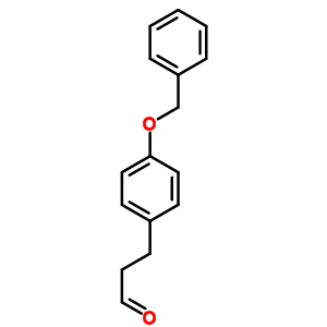 3-(4-Benzyloxyphenyl)propionaldehyde Structure,68486-77-1Structure