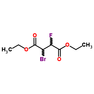 Diethyl 2-bromo-3-fluorosuccinate Structure,685-80-3Structure