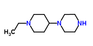 1-(1-乙基-4-哌啶基)哌嗪結(jié)構(gòu)式_686298-05-5結(jié)構(gòu)式