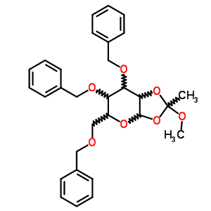 2,3,5-Tri-o-benzyl-1-o-(4-nitrobenzoyl)-d-arabinofuranose Structure,68779-52-2Structure