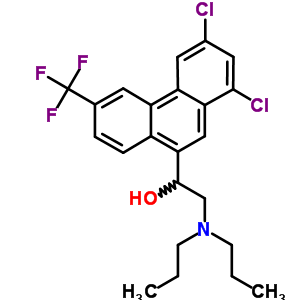 1-[1,3-Dichloro-6-(trifluoromethyl)phenanthren-9-yl]-2-(dipropylamino)ethanol Structure,68798-42-5Structure