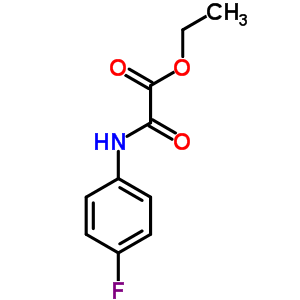 2-(4-氟苯胺)-2-氧代乙酸乙酯結(jié)構(gòu)式_69065-91-4結(jié)構(gòu)式