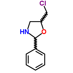 (9ci)-5-(氯甲基)-2-苯基-噁唑啉結(jié)構(gòu)式_69157-36-4結(jié)構(gòu)式