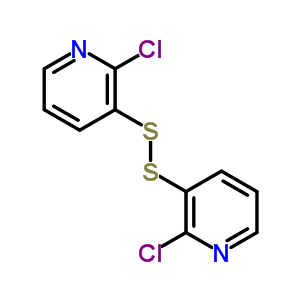 2-Chloro-3-((2-chloro-3-pyridinyl)dithio)pyridine Structure,69212-33-5Structure