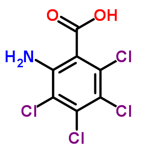 Tetrachloroanthranilic acid Structure,6923-69-9Structure