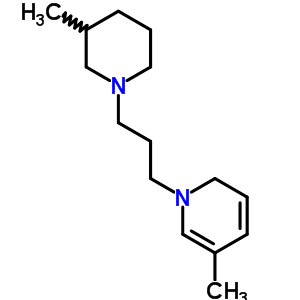 3-Methyl-1-[3-(3-methyl-1-piperidyl)propyl]-6h-pyridine Structure,6936-13-6Structure