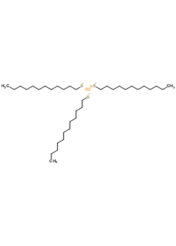 Tris(dodecylthio)antimony Structure,6939-83-9Structure