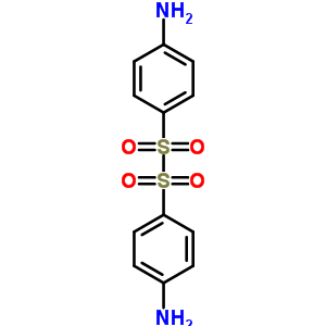 4-(2-(4-Aminophenyl)-1,1,2,2-tetraoxidodisulfanyl)phenylamine Structure,69391-11-3Structure