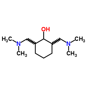 Cyclohexanol,2,6-bis[(dimethylamino)methyl]-, hydrochloride (1:2) Structure,6940-20-1Structure