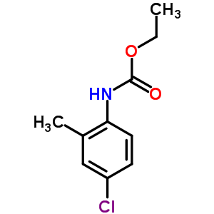 Carbamic acid,(4-chloro-2-methylphenyl)-, ethyl ester (9ci) Structure,6940-24-5Structure