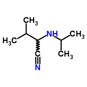 3-Methyl-2-(propan-2-ylamino)butanenitrile Structure,69415-85-6Structure