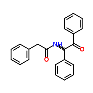 N-(2-oxo-1,2-diphenyl-ethyl)-2-phenyl-acetamide Structure,6942-04-7Structure