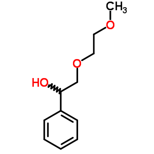 Benzenemethanol, a-[(2-methoxyethoxy)methyl]- Structure,6942-08-1Structure