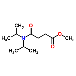 Methyl 3-(dipropan-2-ylcarbamoyl)propanoate Structure,6942-22-9Structure