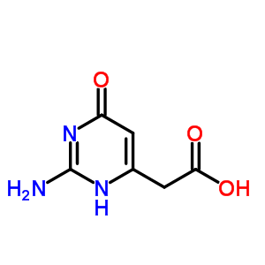 4-Pyrimidineacetic acid, 2-amino-1,6-dihydro-6-oxo-(9ci) Structure,6943-68-6Structure