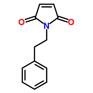 1-Phenethylpyrrole-2,5-dione Structure,6943-90-4Structure