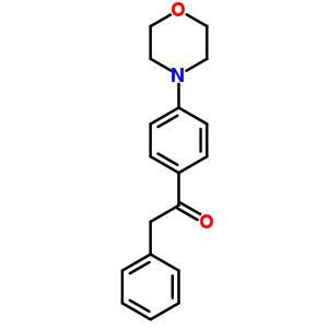 1-[4-(4-嗎啉)苯基]-2-苯基-乙酮結(jié)構(gòu)式_69433-27-8結(jié)構(gòu)式