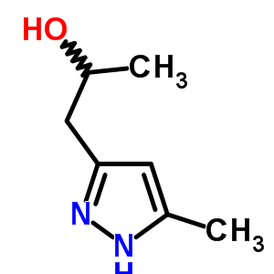 1H-pyrazole-3-ethanol,a,5-dimethyl- Structure,69433-63-2Structure