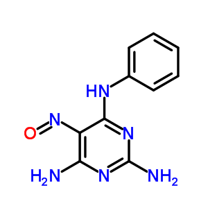 5-Nitroso-n4-phenyl-pyrimidine-2,4,6-triamine Structure,6944-14-5Structure