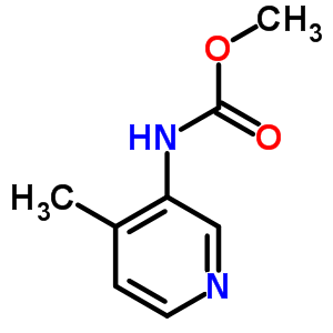 Methyl n-(4-methylpyridin-3-yl)carbamate Structure,694495-63-1Structure