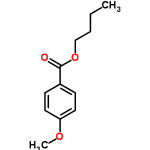 Benzoic acid,4-methoxy-, butyl ester Structure,6946-35-6Structure