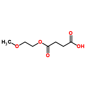 4-(2-Methoxyethoxy)-4-oxobutanoic acid Structure,6946-89-0Structure