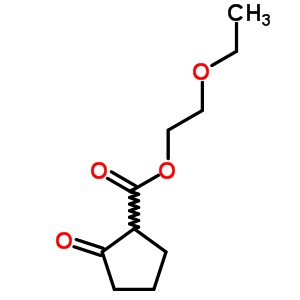 Cyclopentanecarboxylic acid, 2-oxo-, 2-ethoxyethyl ester Structure,6947-03-1Structure