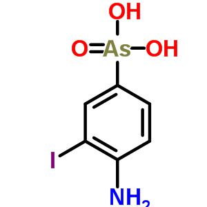 Arsonic acid,(4-amino-3-iodophenyl)-(9ci) Structure,6950-11-4Structure