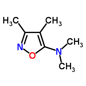 5-Isoxazolamine,n,n,3,4-tetramethyl- Structure,69511-42-8Structure