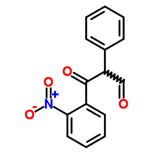 Benzenepropanal,2-nitro-b-oxo-a-phenyl- Structure,69511-72-4Structure