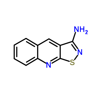 Isothiazolo[5,4-b]quinolin-3-amine Structure,69513-37-7Structure