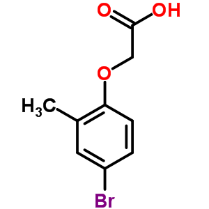 2-(4-Bromo-2-methylphenoxy)acetic acid Structure,6956-82-7Structure