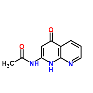 N-(4-oxo-1h-1,8-naphthyridin-2-yl)acetamide Structure,6959-01-9Structure