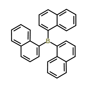 三-1-萘硼烷結(jié)構(gòu)式_6962-78-3結(jié)構(gòu)式