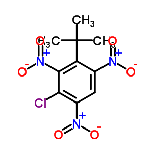 Benzene,2-chloro-4-(1,1-dimethylethyl)-1,3,5-trinitro- Structure,6971-77-3Structure