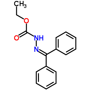 n-(二苯甲基氨基)氨基甲酸乙酯結(jié)構(gòu)式_6972-01-6結(jié)構(gòu)式