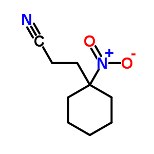 3-(1-Nitrocyclohexyl)propanenitrile Structure,6972-66-3Structure