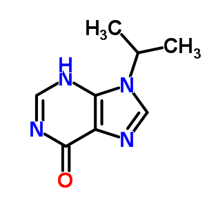 9-Propan-2-yl-3h-purin-6-one Structure,6972-84-5Structure