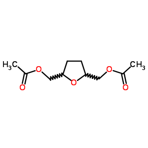 2,5-Bishydroxymethyl tetrahydrofuran diacetate Structure,6973-62-2Structure