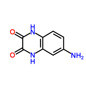 2,3-Quinoxalinedione,6-amino-1,4-dihydro-(9ci) Structure,6973-93-9Structure