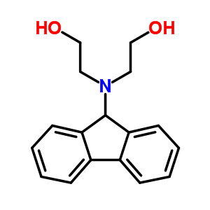 Ethanol,2,2-(9h-fluoren-9-ylimino)bis- Structure,6974-09-0Structure