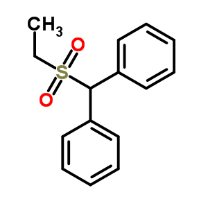 Benzene,1,1-[(ethylsulfonyl)methylene]bis- Structure,6974-50-1Structure