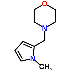 4-[(1-Methylpyrrol-2-yl)methyl]morpholine Structure,6974-95-4Structure